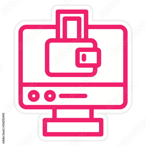 Digital Wallet Icon Style