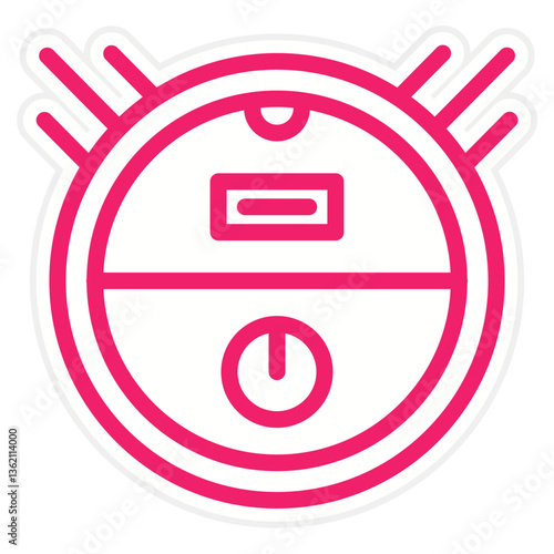 Robot Vaccum Icon Style