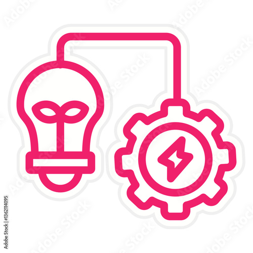 Green Energy Icon Style