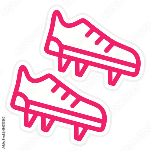 Cleats Icon Style