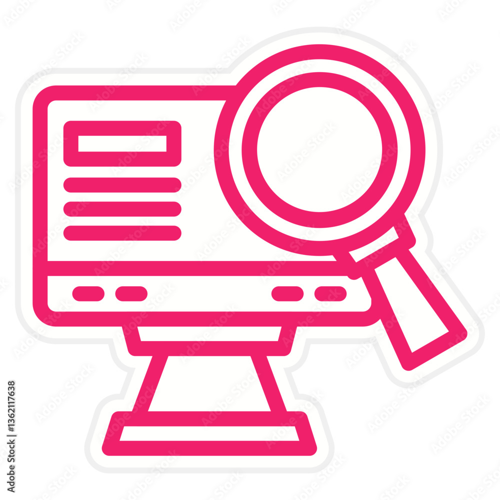 Website Search Icon Style Website Search Icon Style