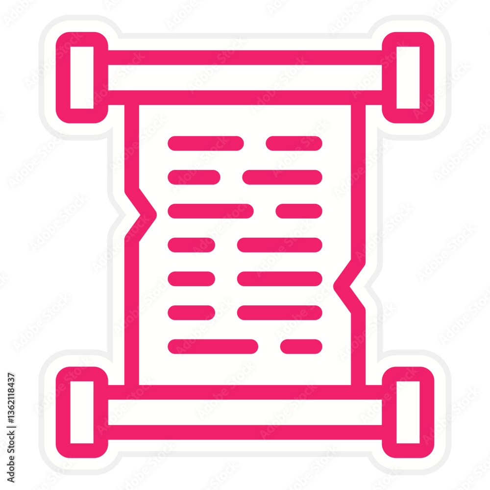 Pirate Scroll Icon Style Pirate Scroll Icon Style