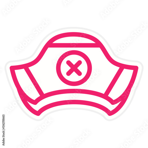 Pirate Cap Icon Style