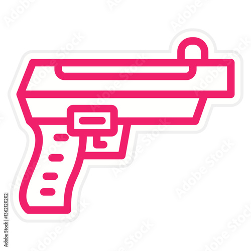 Revolver Icon Style