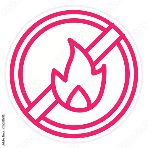 No Fire Icon Style