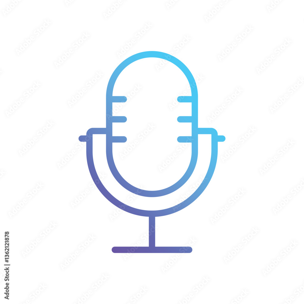 Podcast Vector icon Podcast Vector icon