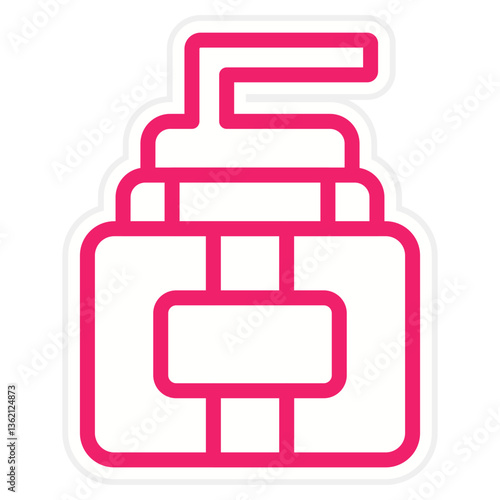 Curling Icon Style