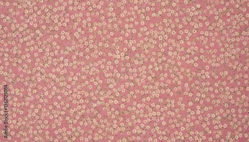 Beautiful little pastel blossom pattern for fabric and background. 
