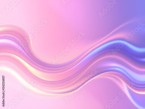 background of modern tech gradient waves fluid curve generative ai