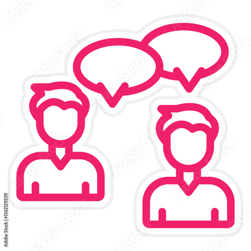 Bubble Chat Icon Style