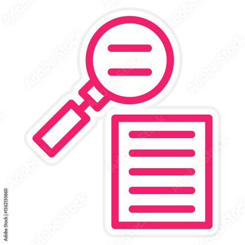 Investigation Icon Style