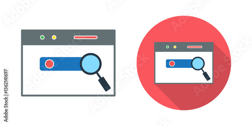 Unique SEO Vector Icon
