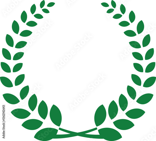 a flower crown celebration illustration 화관 축하 일러스트