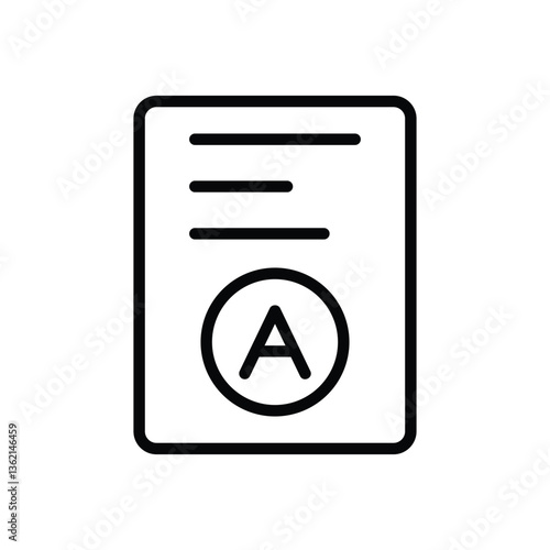 Free Download A+ Vector icon - GFXLoad