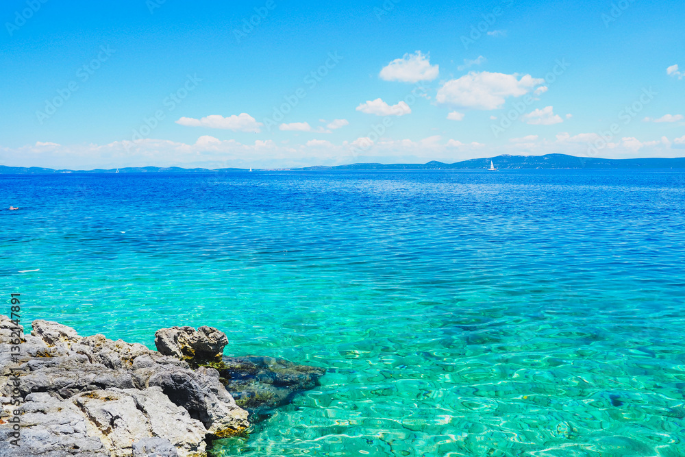 Fototapeta premium Picturesque beauty of Croatian coastline 