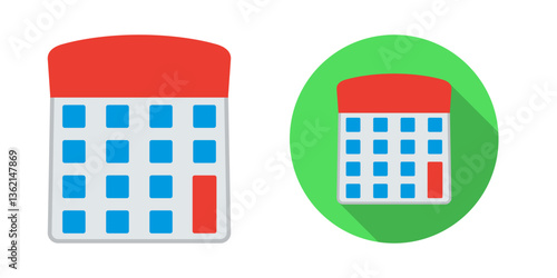 Unique Calculator Vector Icon