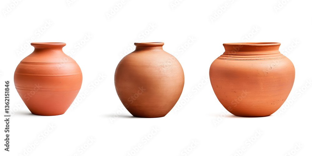Clay of a ceramic pot on the pottery wheel on a transparent background Clay of a ceramic pot on the pottery wheel on a transparent background