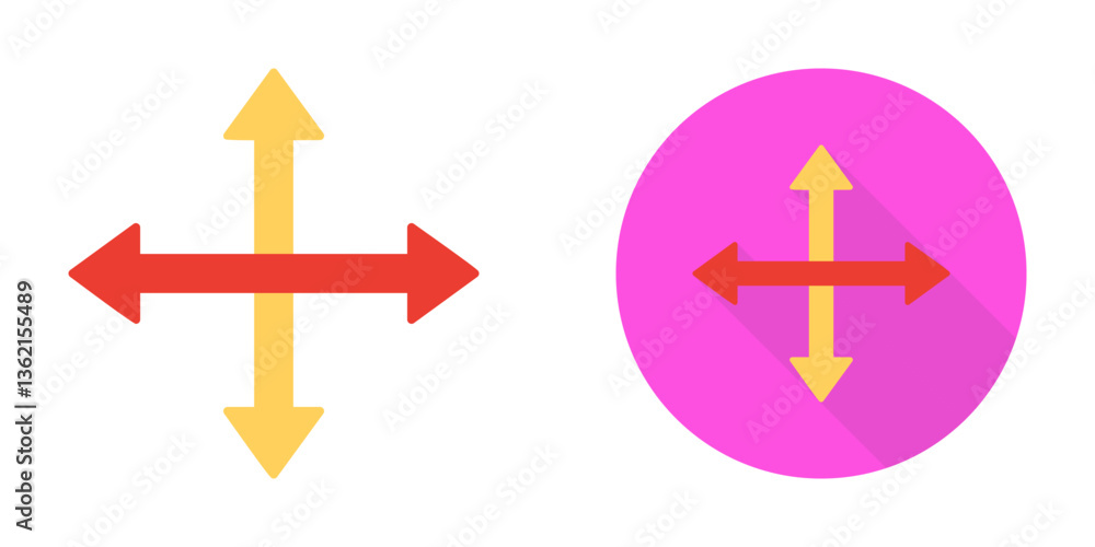 Unique Move Vector Icon Unique Move Vector Icon