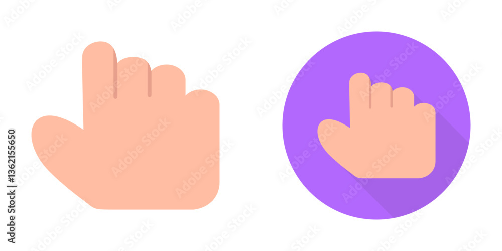 Obraz premium Unique Hold Vector Icon