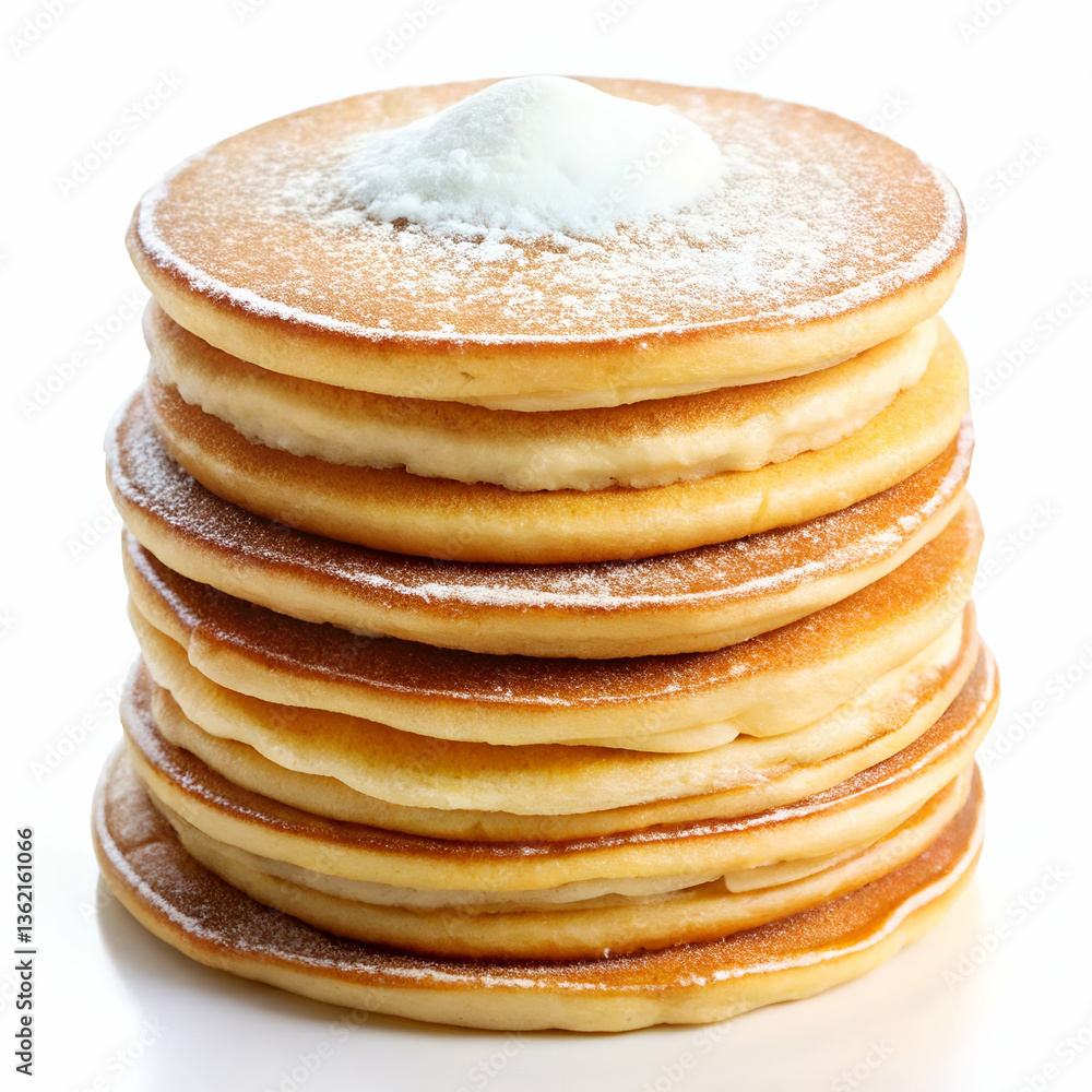 Fluffy flat cakes made from batter isolated on transparent background
Fluffy flat cakes made from batter isolated on transparent background