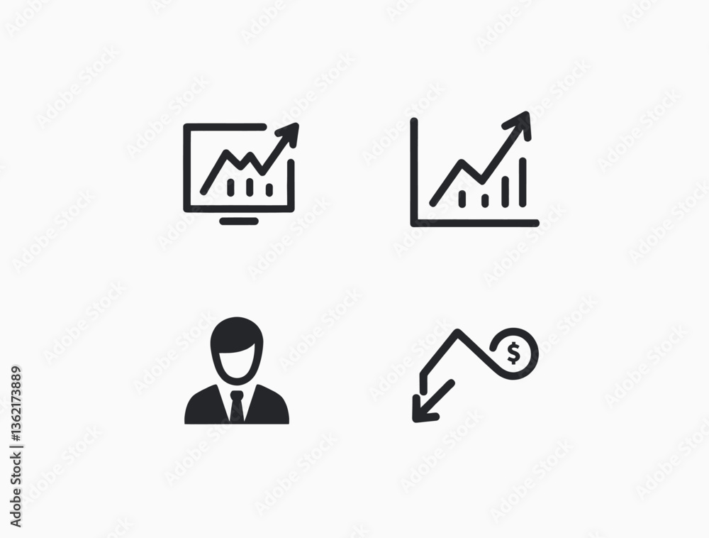 Corporate Black Flat Icons Set – Essential Symbols for Banking, Networking, Cloud Storage, and Online Transactions Corporate Black Flat Icons Set – Essential Symbols for Banking, Networking, Cloud Storage, and Online Transactions