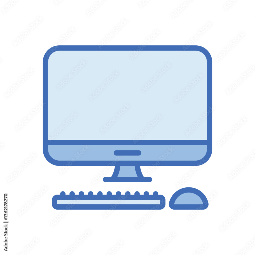 Computer Vector icon Computer Vector icon
