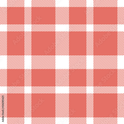 Modern Seamless Tartan in Pale White tones Textile Design Variant 1052