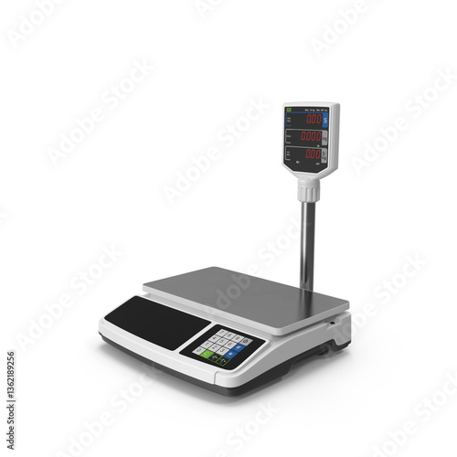 Electronic scale price display