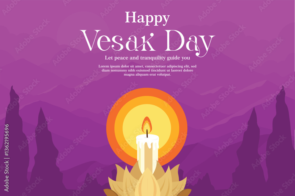 Obraz premium Vesak Day