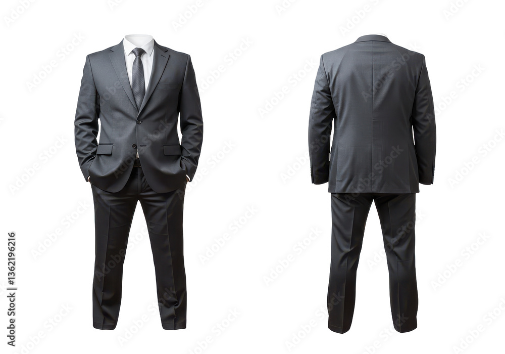 Available A headless man in a business suit cut out isolated on White background Available A headless man in a business suit cut out isolated on White background