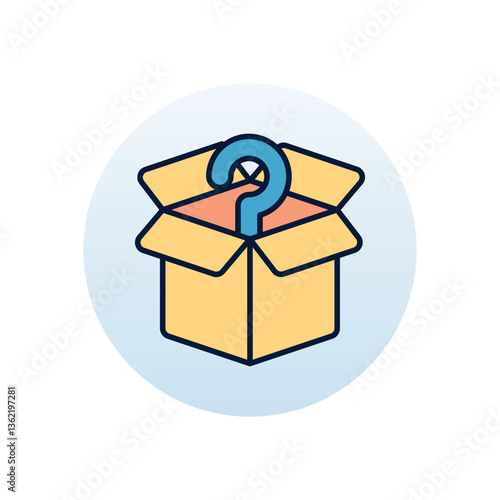 Mystery Vector icon