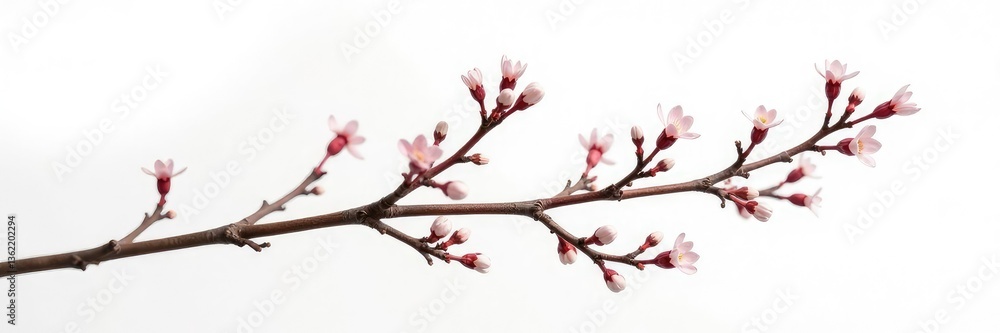 Thin branch with intricate details isolated on white, texture, white, detail Thin branch with intricate details isolated on white, texture, white, detail