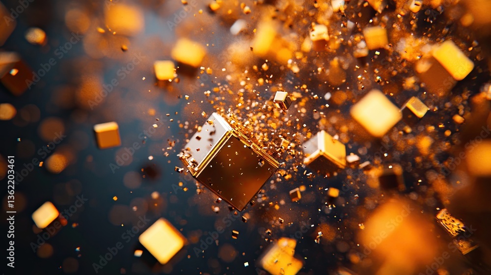 Obraz premium Geometric Pedestal Display