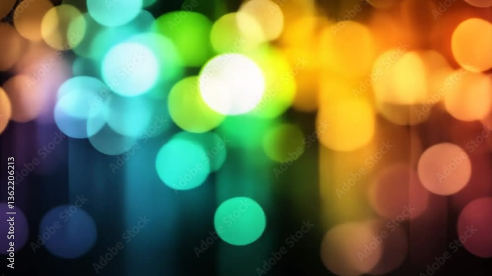 Colorful light streaks and bokeh; night background; abstract art; website design Colorful light streaks and bokeh; night background; abstract art; website design