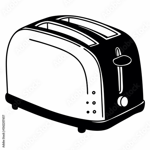 toaster and bread