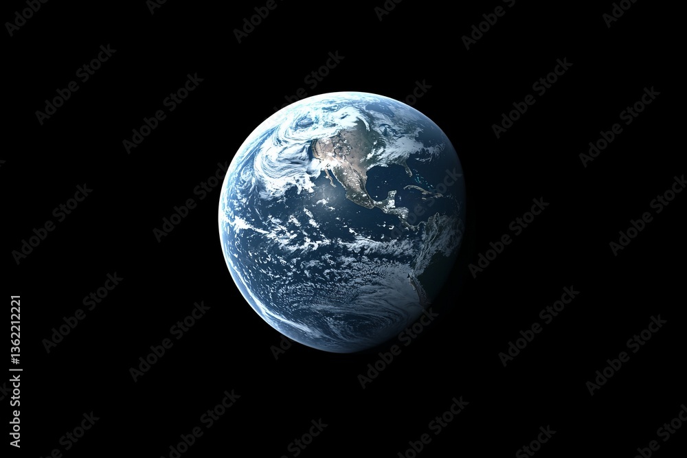 Planet earth on a white isolated background, Detailed water planet. Planet earth on a white isolated background, Detailed water planet.