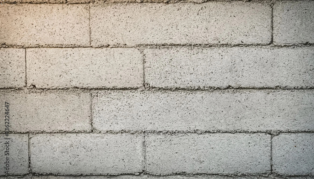 Obraz premium Grunge cement wall pattern, close up blocks