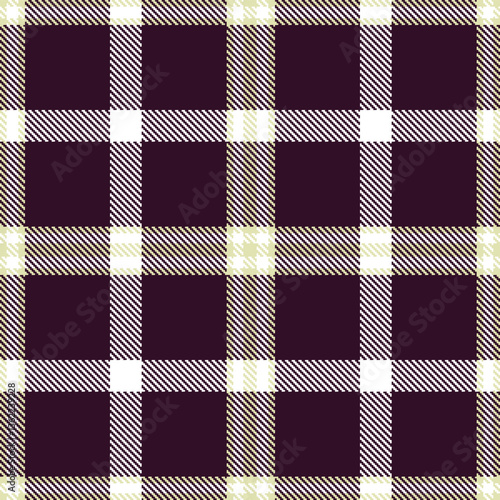 Modern Rich Beige Seamless Tartan Textile Design Variant 1357
