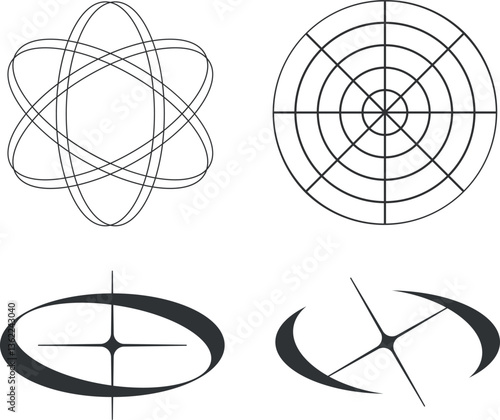 Geometric Shapes and Abstract Design Elements