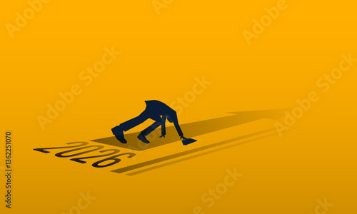 The businessman creates new business projects, investments, charity from the starting point of 2026