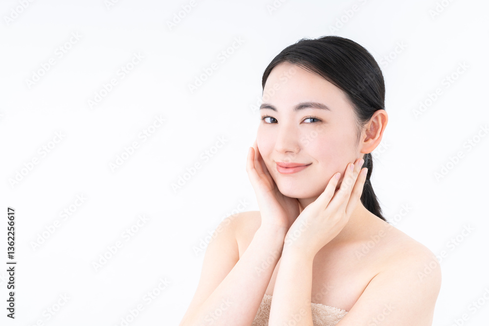 若い女性のビューティ 若い女性のビューティ