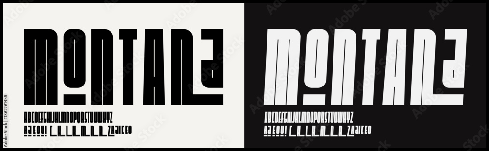 Condensed sans serif vector font. Alphabet with unique variation and minimalist uppercase. Condensed sans serif vector font. Alphabet with unique variation and minimalist uppercase.