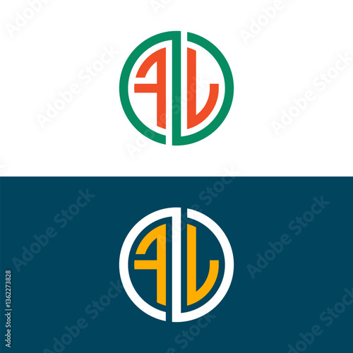 Free Download FL LF letter logo design - GFXLoad