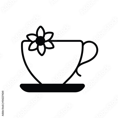 Masala chai Vector icon