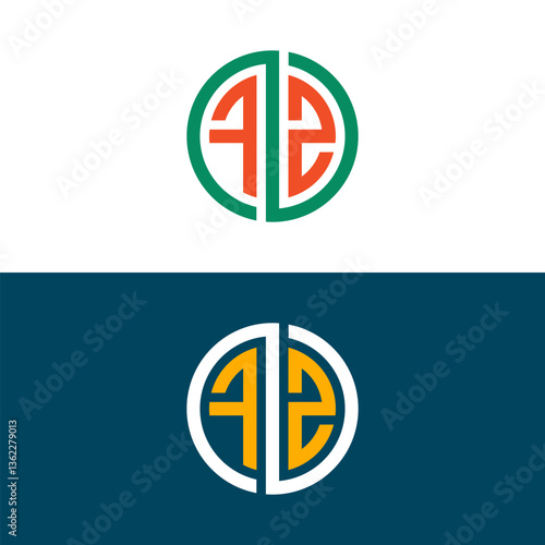 Free Download FZ ZF letter logo design - GFXLoad
