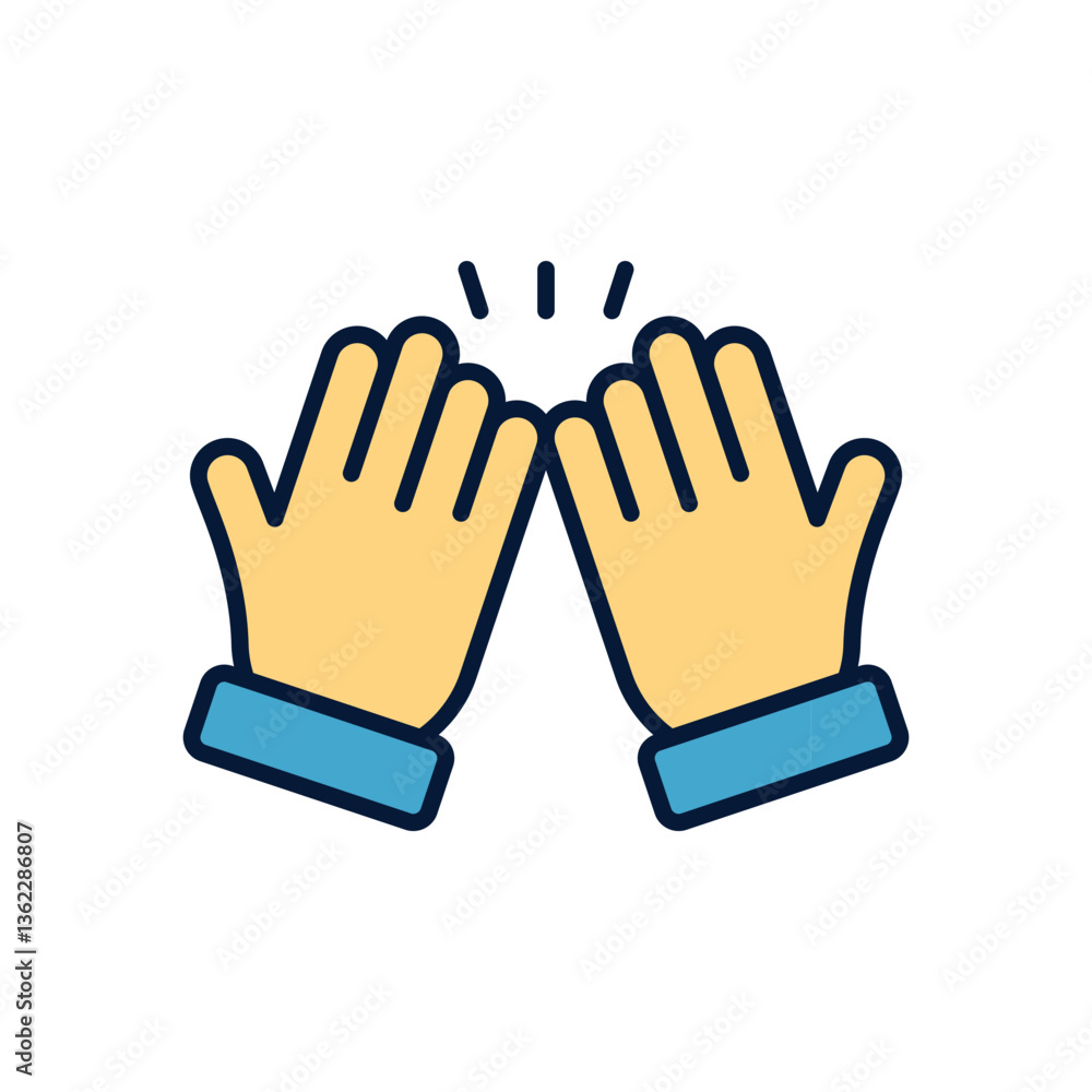 Obraz premium Prayer Vector icon