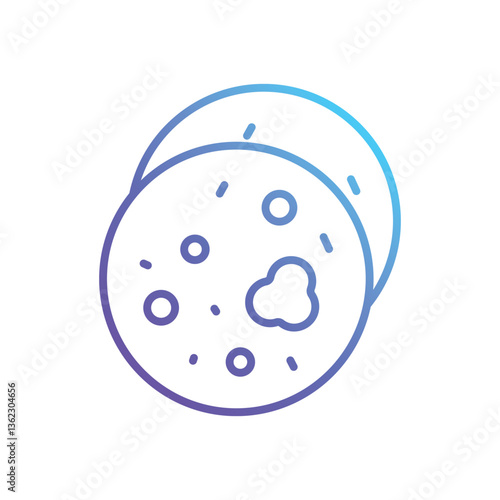 Chapati Vector icon
