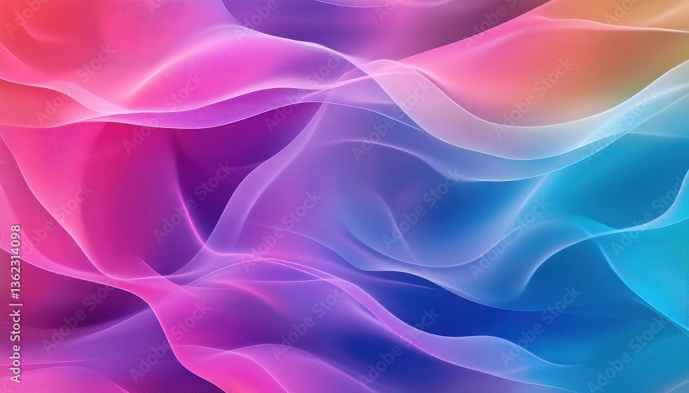 Obraz premium Abstract Colorful Waves Background Texture