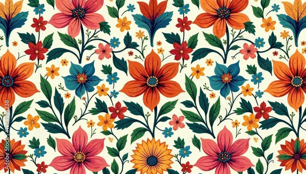Intricate floral pattern, repeating seamlessly , print, ornate Intricate floral pattern, repeating seamlessly , print, ornate