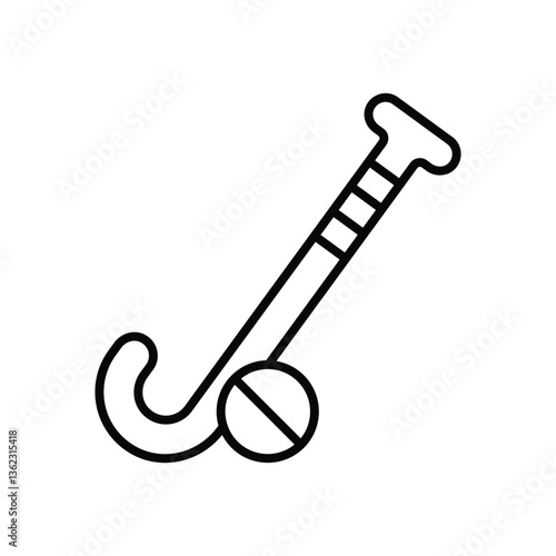 Photography Hockey Vector icon